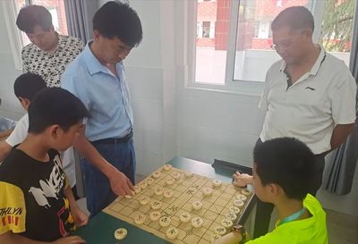新县启福小学举行“党旗引领我成长”象棋比赛颁奖典礼