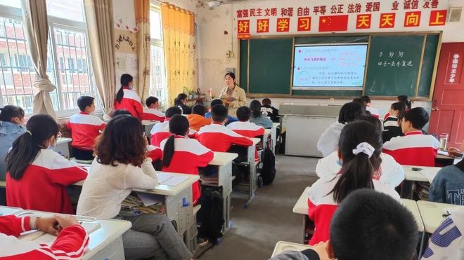 新县启福小学教研活动实纪(一)