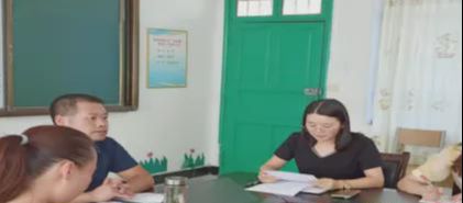 新县启福小学召开教研组长、备课组长工作会